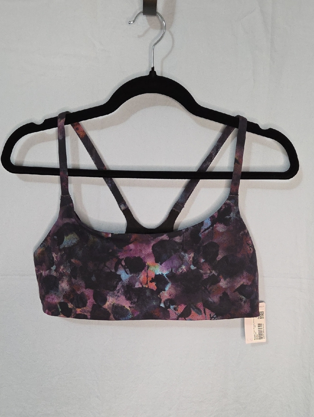 G493. NWT Lululemon Strappy Racer Bra Light Support, A/B Cup - Size 12